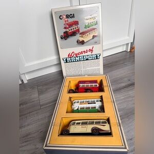Vintage Corgi 60 Years of Transport 1988 C89 Boxed Diecast Set